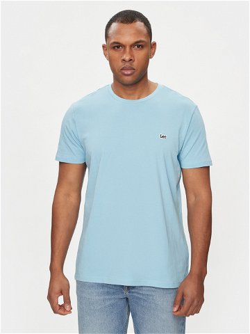 Lee T-Shirt Patch 112349083 Modrá Regular Fit