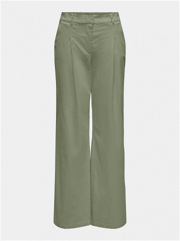 ONLY Kalhoty z materiálu Stella 15311377 Zelená Regular Fit