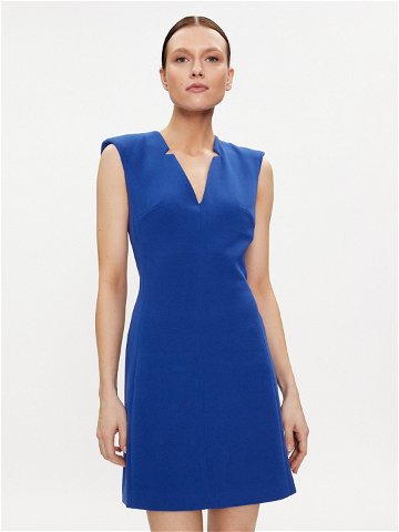 Morgan Koktejlové šaty 241-RWITE Modrá Regular Fit