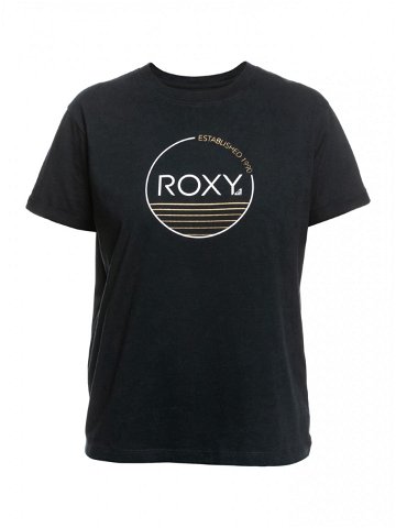 Roxy dámské tričko Noon Ocean Anthracite Černá Velikost S 100 bavlna