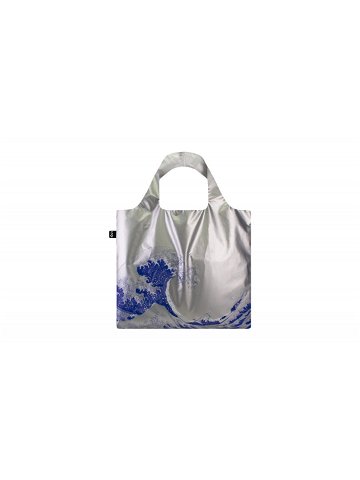 Loqi Katsushika Hokusai – The Great Wave Metallic Silver Bag