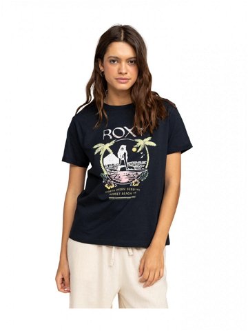 Roxy dámské tričko Summer Fun A Anthracite Černá Velikost XL 100 bavlna