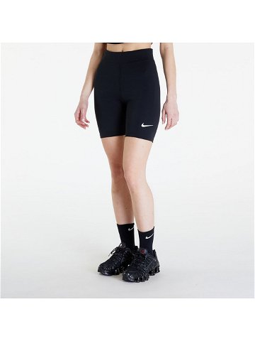 Nike Sportswear Classics Women s High-Waisted 8 quot Biker Shorts Black Sail