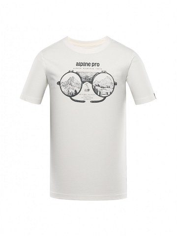 Krémové pánské tričko ALPINE PRO Termes