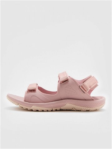 Dámské sandály – pudrově růžové
