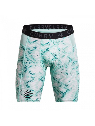 Under Armour Curry Hg Prtd Shorts Neo Turquoise