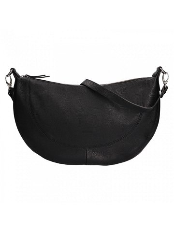 Dámská kožená kabelka přes rameno Katana Lilibet – černá