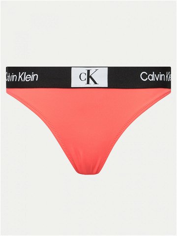 Calvin Klein Swimwear Spodní část bikin KW0KW02352 Růžová