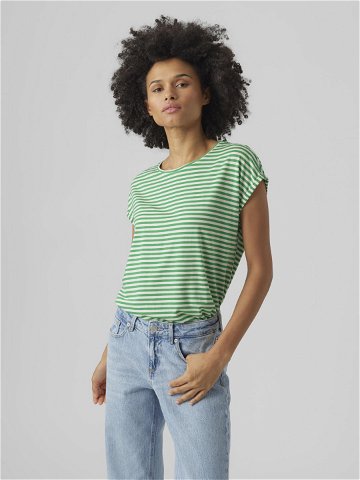 Vero Moda T-Shirt Ava 10284469 Zelená Regular Fit