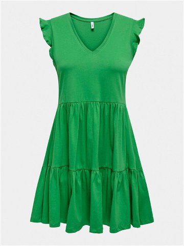 ONLY Letní šaty May 15226992 Zelená Regular Fit