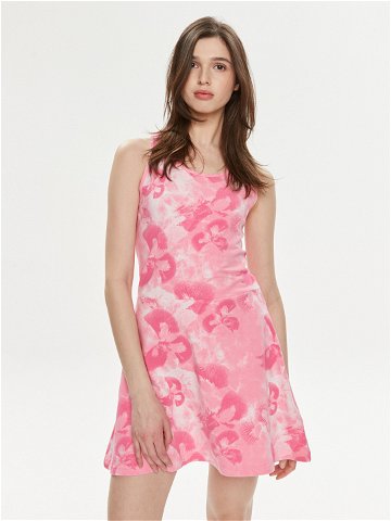 Adidas Letní šaty Floral Graphic IS4247 Růžová Regular Fit