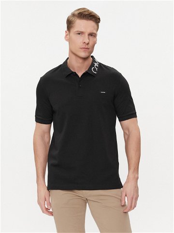 Calvin Klein T-Shirt Smooth K10K112507 Černá Regular Fit