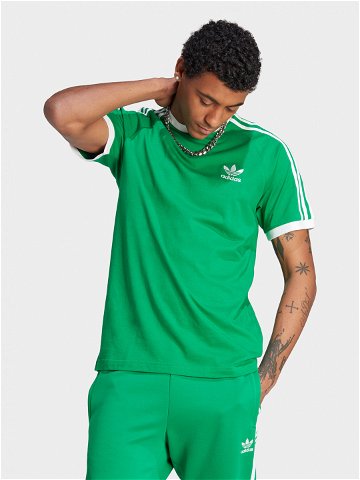 Adidas T-Shirt adicolor Classics 3-Stripes IM0410 Zelená Slim Fit