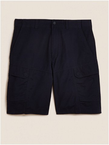 Trekingové kapsáčové šortky Stormwear Marks & Spencer námořnická modrá