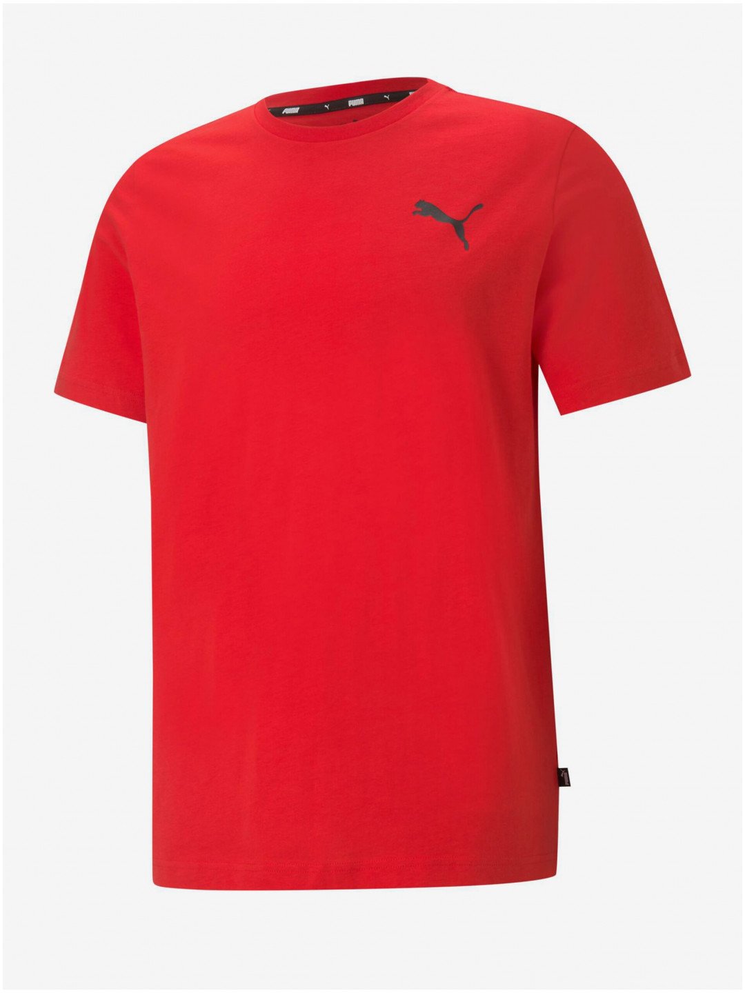 Červené pánské tričko Puma ESS Small Logo Tee