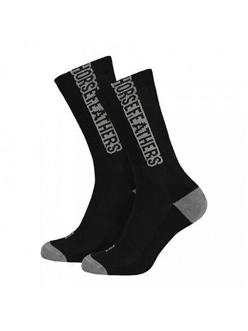HORSEFEATHERS Ponožky Allen – black BLACK velikost 8 – 10