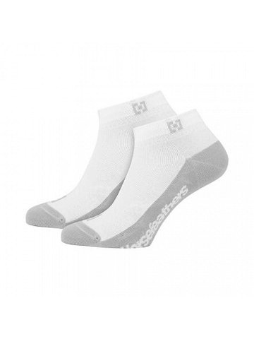 HORSEFEATHERS Ponožky Dea – lunar rock WHITE velikost 8 – 10