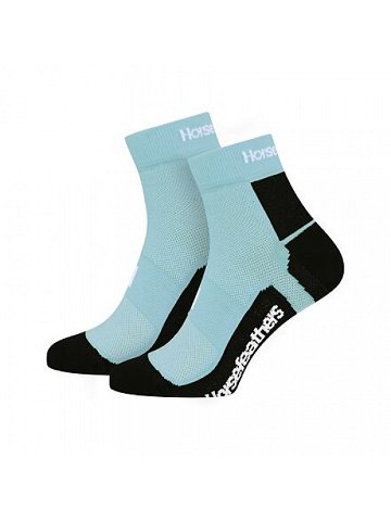 HORSEFEATHERS Technické funkční ponožky Cadence W – aquatic BLUE velikost 8 – 10