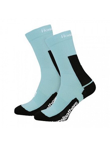 HORSEFEATHERS Technické funkční ponožky Cadence Long W – aquatic BLUE velikost 8 – 10