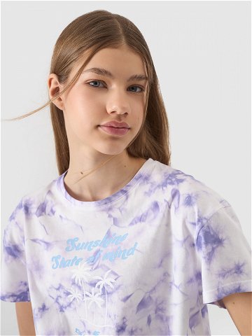 Dívčí tričko s potiskem – multibarevné