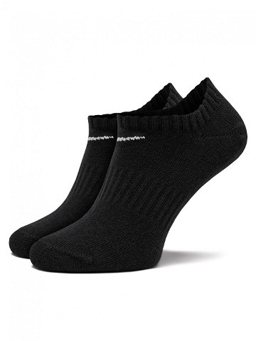 Nike Sada 3 párů pánských ponožek SX7678 010 Černá