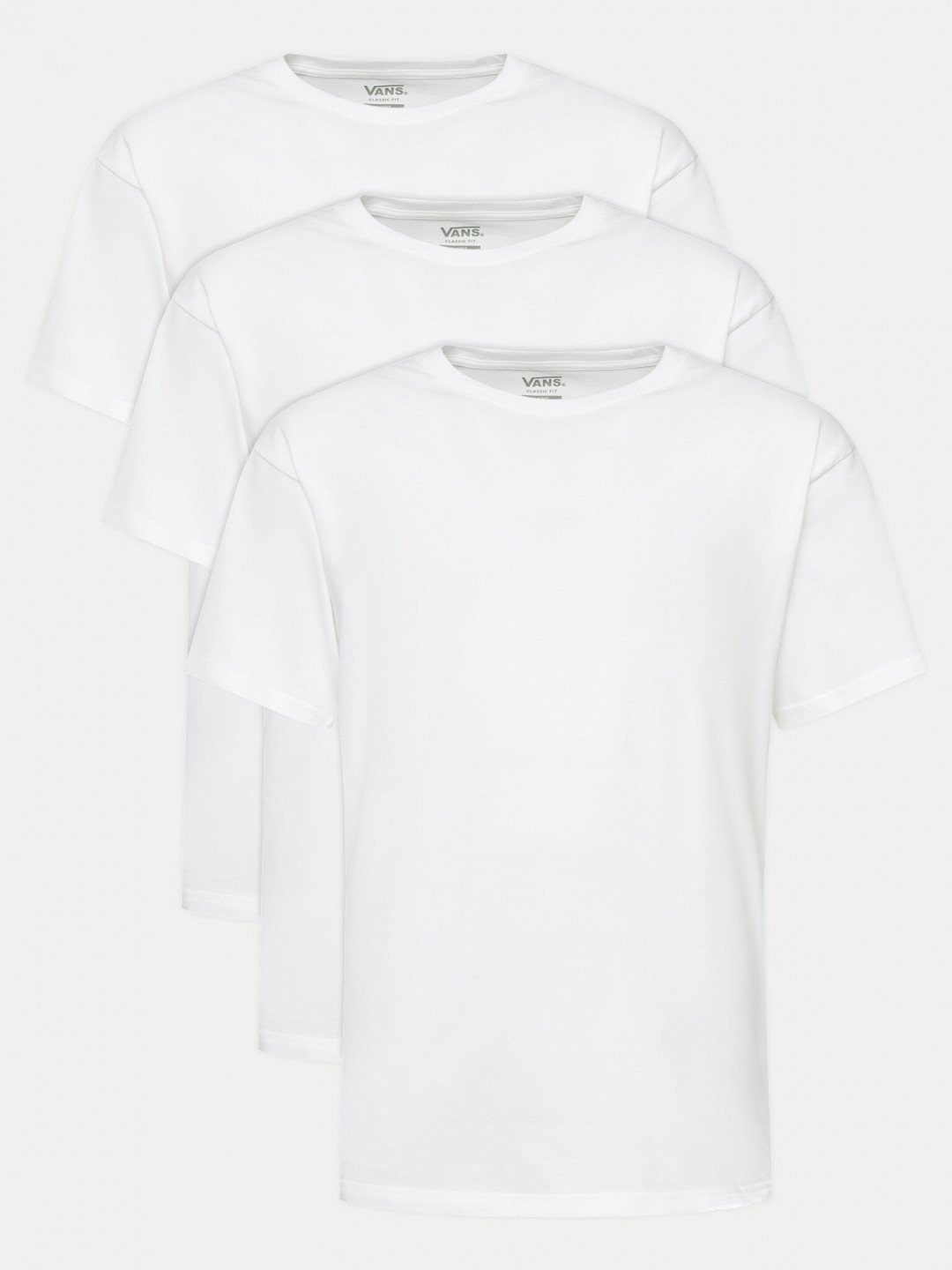 Vans 3-dílná sada T-shirts VN000KHD Bílá Regular Fit