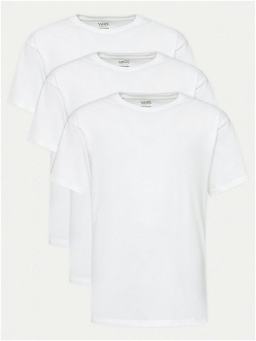 Vans 3-dílná sada T-shirts VN000KHD Bílá Regular Fit