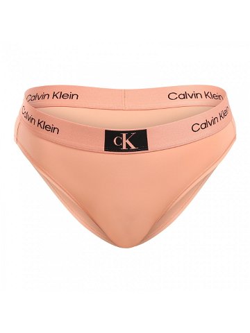 Dámské kalhotky Calvin Klein růžové QF7249E-LN3 M