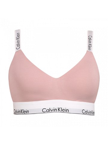Dámská podprsenka Calvin Klein růžová QF7059E-TQO L