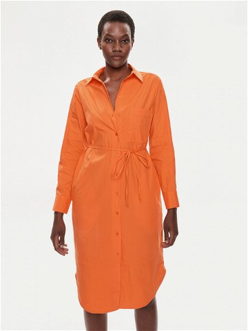 Tamaris Apparel Košilové šaty Colmar TAW0497 Oranžová Relaxed Fit