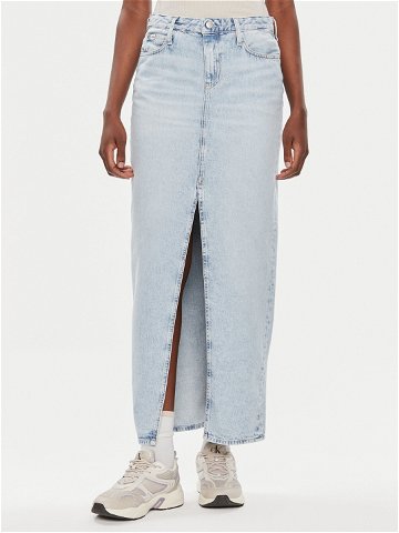 Calvin Klein Jeans Džínová sukně J20J222814 Modrá Regular Fit