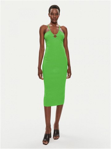 MICHAEL Michael Kors Letní šaty MS4822X33D Zelená Slim Fit