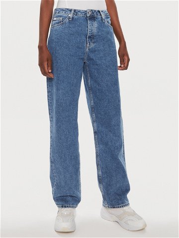 Calvin Klein Jeans Jeansy 90 s J20J222753 Modrá Straight Fit