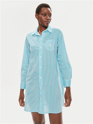 Lauren Ralph Lauren Noční košile ILN32327 Modrá Regular Fit