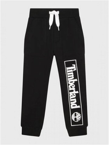 Timberland Teplákové kalhoty T24B99 S Černá Regular Fit