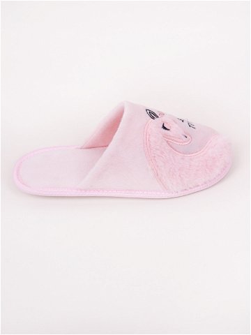 Pantofle model 16714818 Pink 3637 – Yoclub