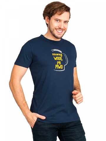 Bavlněné tričko model 17400055 Navy Blue M – Yoclub