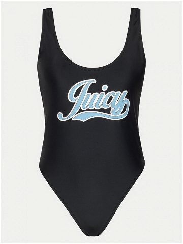Juicy Couture Jednodílné plavky Retro Devina JCITS223204 Černá