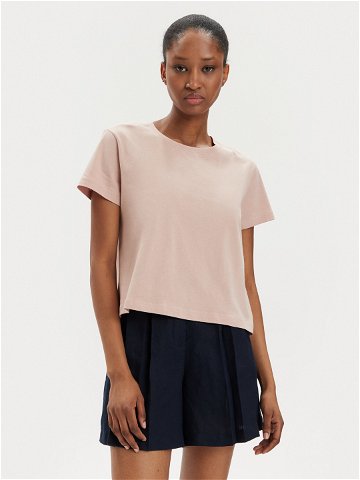 Sisley T-Shirt 3I1XL101S Růžová Boxy Fit