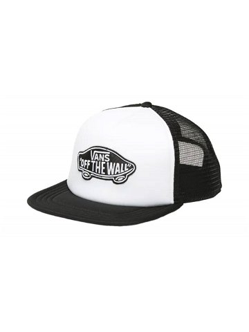 Vans Classic Patch Curved Bill Trucker Black White