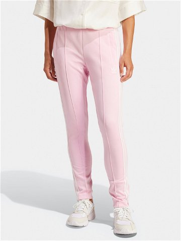 Adidas Teplákové kalhoty adicolor SST IR8076 Růžová Slim Fit