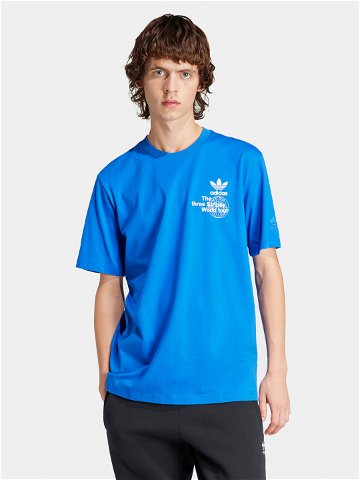 Adidas T-Shirt BT IS0182 Modrá Regular Fit
