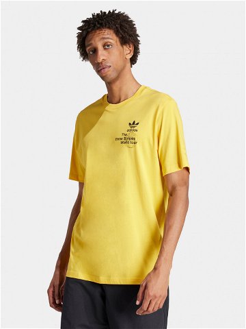 Adidas T-Shirt BT IS0183 Žlutá Regular Fit