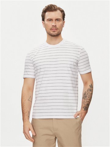 Sisley T-Shirt 3QPBS103C Bílá Regular Fit