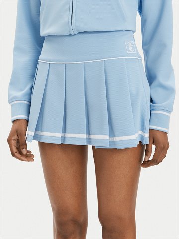 Juicy Couture Plisovaná sukně Aluna JCSGS223416 Světle modrá Regular Fit