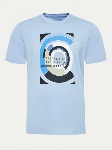 Pierre Cardin T-Shirt C5 21050 2101 Světle modrá Regular Fit