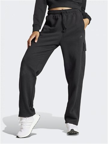 Adidas Teplákové kalhoty ALL SZN Fleece Cargo IW1215 Černá Loose Fit