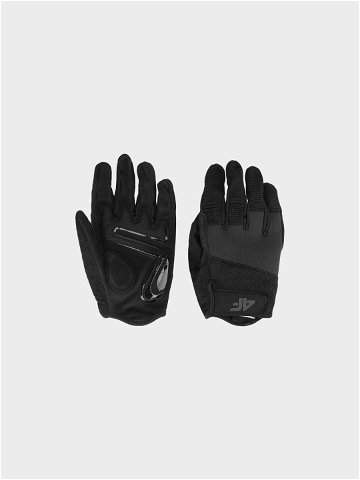 Cyklistické rukavičky s gelovými vložkami unisex – černé