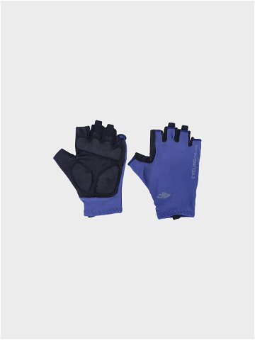 Cyklistické rukavičky s gelovými vložkami unisex – tmavě modré