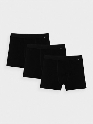 Pánské spodní prádlo boxerky 3-pack – černé